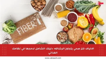 الألياف كنز صحي يتجاوز الرشاقة: دليلك الشامل لدمجها في نظامك الغذائي